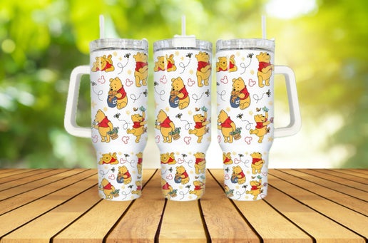 Winnie Pooh Tumbler 40 oz