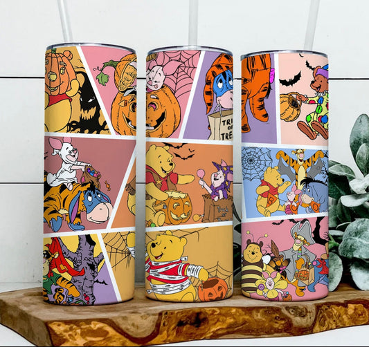 Winnie Pooh Spooky Tumbler