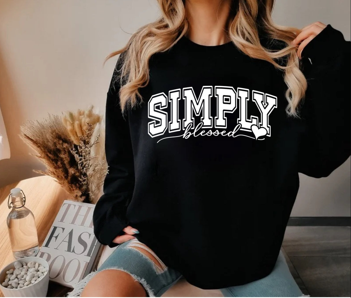 Simply Blessed Crewneck