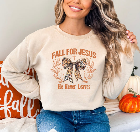 Fall For Jesus Crewneck