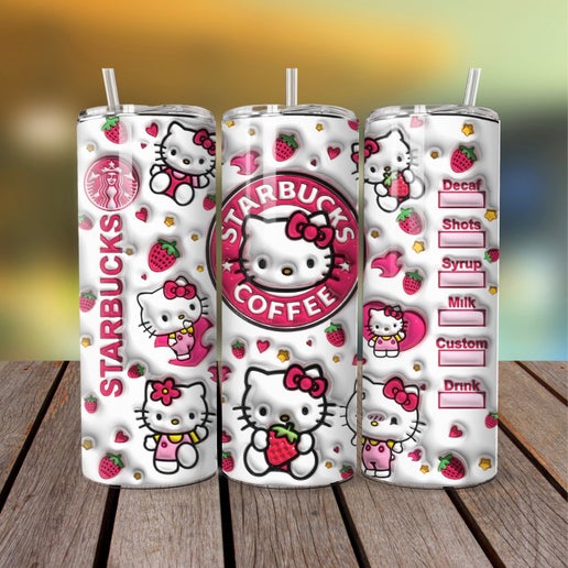 Hello Kitty Starbucks Tumbler