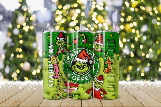 Grinch Coffee Tumbler