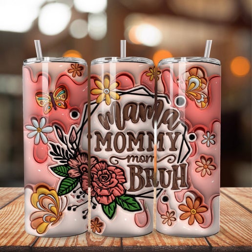 Mama 3D Tumbler