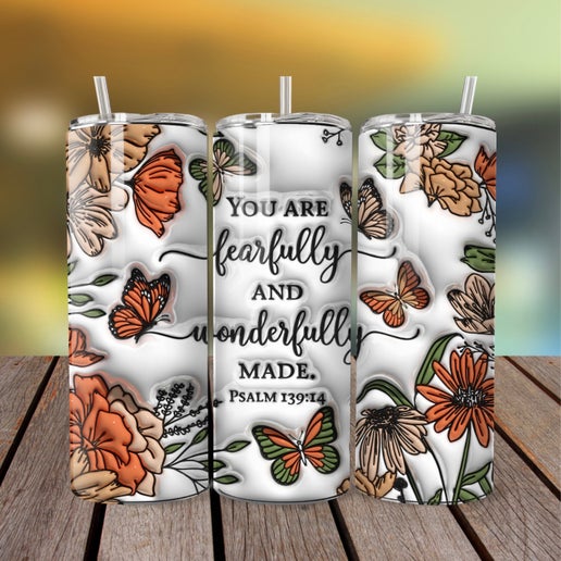 You are fearfully and wonderfully made Tumbler